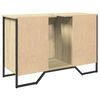vidaXL Ντουλάπι Νιπτήρα Μπάνιου Sonoma Δρυς 91x35x60 εκ. Επεξ. Ξύλο