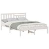 vidaXL &Sigma;&kappa;&epsilon;&lambda;&epsilon;&tau;ό&sigmaf; &Kappa;&rho;&epsilon;&beta;&alpha;&tau;&iota;&omicron;ύ &Lambda;&epsilon;&upsilon;&kappa;ό 135 x 190 cm &Sigma;&tau;&epsilon;&rho;&epsilon;ά &xi;&upsilon;&lambda;&epsilon;ί&alpha; &pi;&epsilon;ύ&kappa;&omicron;&upsilon;