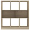 vidaXL Βιβλιοθήκη Χρώμα Sonoma Δρυς 97,5x29,5x100 εκ. από Επεξ. Ξύλο