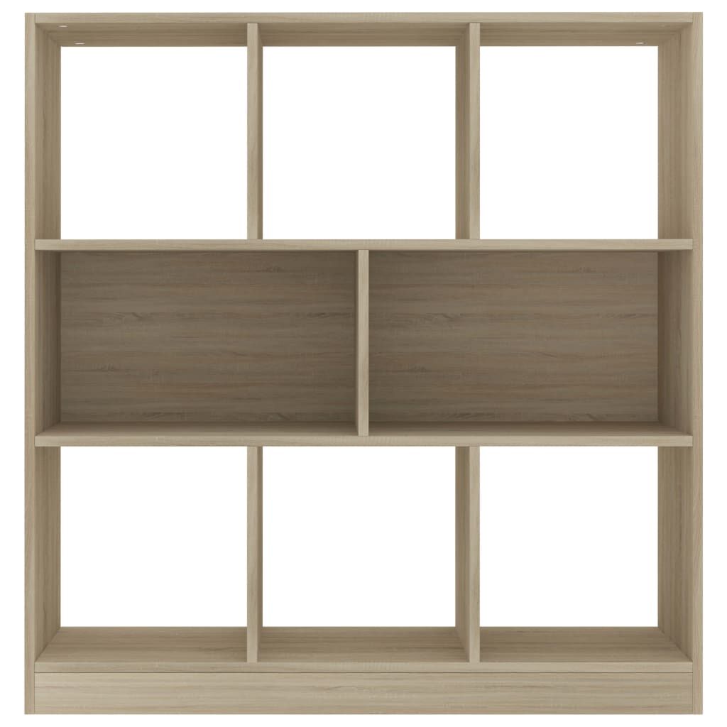 vidaXL Βιβλιοθήκη Χρώμα Sonoma Δρυς 97,5x29,5x100 εκ. από Επεξ. Ξύλο