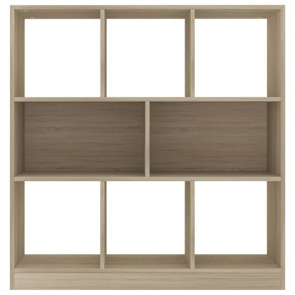 vidaXL Βιβλιοθήκη Χρώμα Sonoma Δρυς 97,5x29,5x100 εκ. από Επεξ. Ξύλο