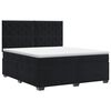 vidaXL &Kappa;&rho;&epsilon;&beta;ά&tau;&iota; box spring &mu;&epsilon; &sigma;&tau;&rho;ώ&mu;&alpha; &Mu;&alpha;ύ&rho;&omicron; 140 x 190 cm &Beta;&epsilon;&lambda;&omicron;ύ&delta;&omicron;