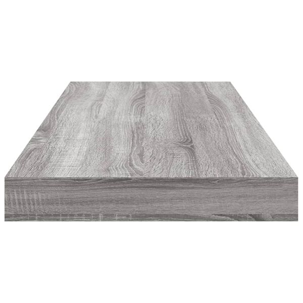 vidaXL Ράφια Τοίχου 4 τεμ. Γκρι Sonoma 60x10x1,5 εκ. Επεξεργ. Ξύλο