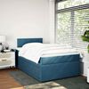 vidaXL &Kappa;&rho;&epsilon;&beta;ά&tau;&iota; Boxspring &mu;&epsilon; &Sigma;&tau;&rho;ώ&mu;&alpha; &Mu;&pi;&lambda;&epsilon; 120x190 &epsilon;&kappa;. &Beta;&epsilon;&lambda;&omicron;ύ&delta;&iota;&nu;&omicron;