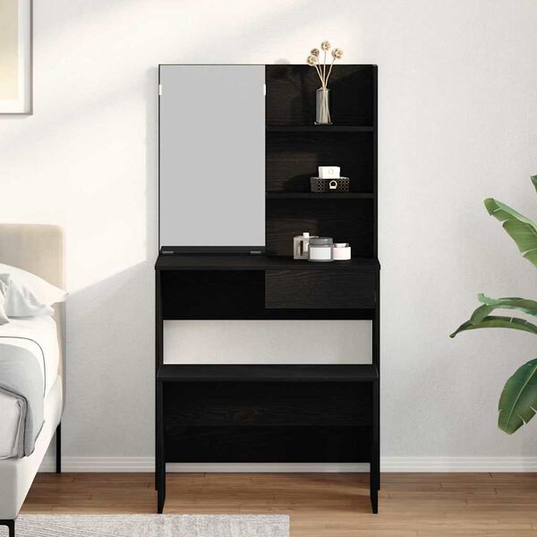 vidaXL &Sigma;&epsilon;&tau; &Tau;&rho;&alpha;&pi;&epsilon;&zeta;&iota;&omicron;ύ &Mu;&alpha;&kappa;&iota;&gamma;&iota;ά&zeta; 2 pcs &Mu;&alpha;ύ&rho;&eta; &Omicron;&xi;&upsilon;ά &Epsilon;&pi;&epsilon;&xi;&epsilon;&rho;&gamma;&alpha;&sigma;&mu;έ&nu;&omicron; &xi;ύ&lambda;&omicron;