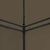 vidaXL Κιόσκι με Κουρτίνες Taupe 600 x 298 x 270 εκ. 180 γρ./μ²