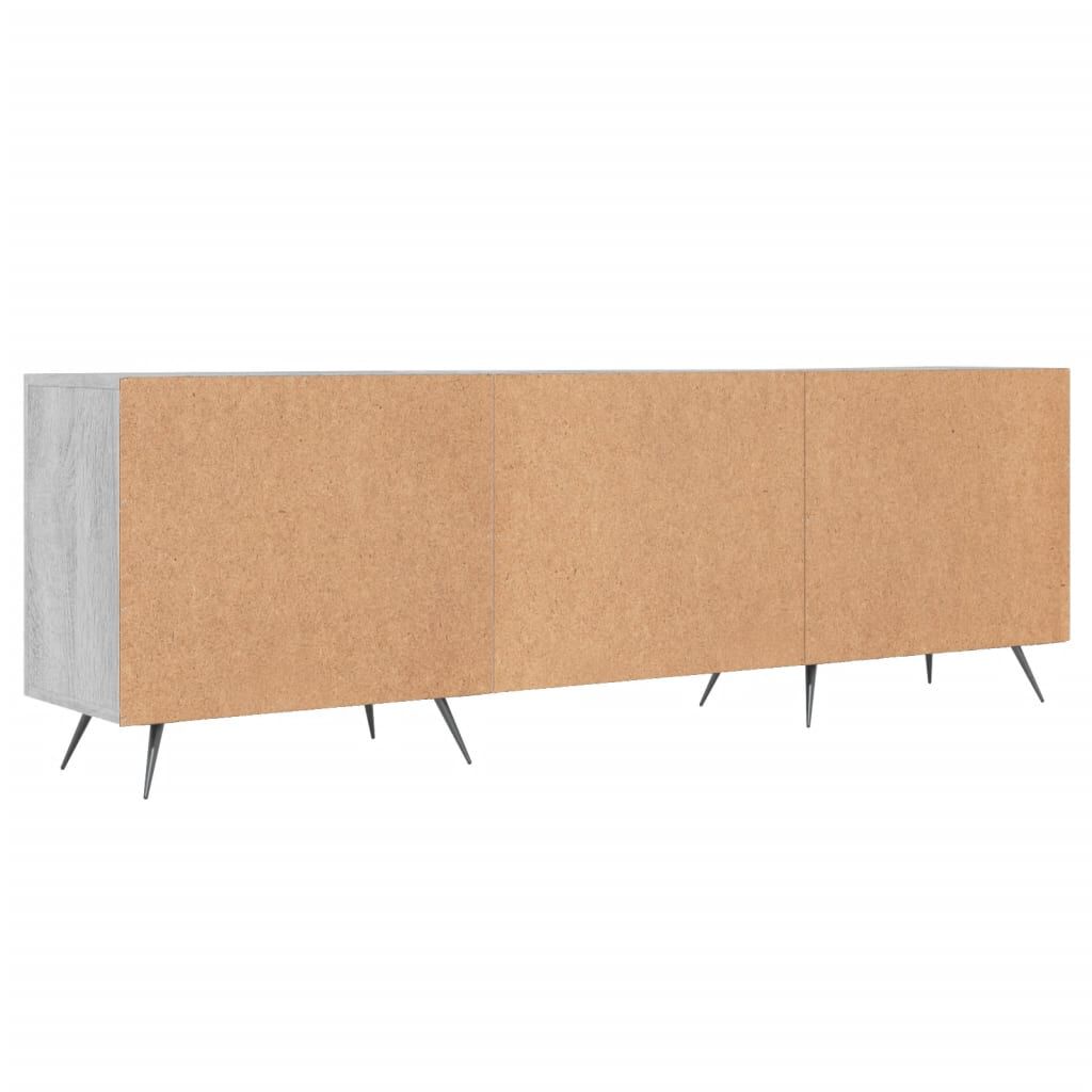 vidaXL Έπιπλο Τηλεόρασης Γκρι Sonoma 150x30x50 εκ. από Επεξεργ. Ξύλο