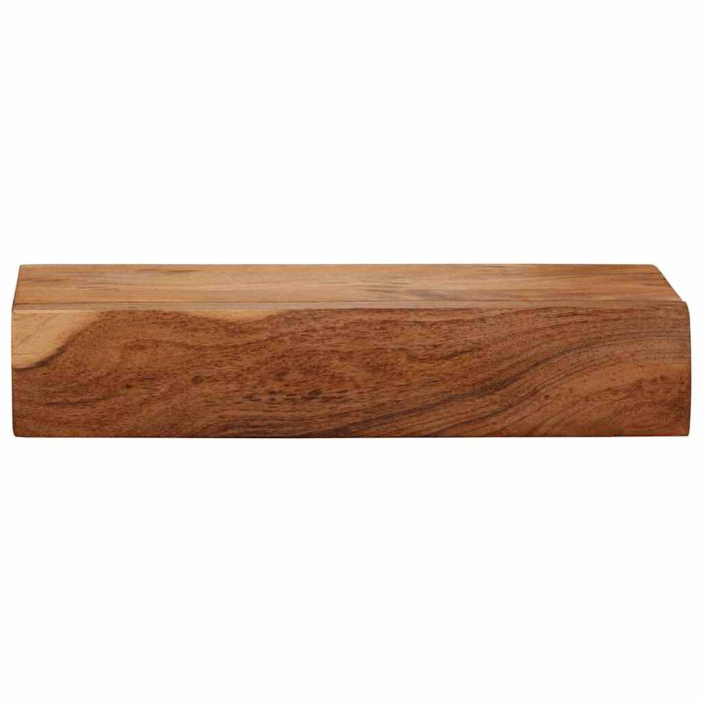vidaXL Ράφια Τοίχου 2 τεμ. 40x17x8 εκ. από Μασίφ Ξύλο Ακακίας