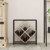 vidaXL Ράφι Κρασιού Sonoma Δρυς 51 x 18 x 52.5 εκ. Επεξεργασμένο ξύλο