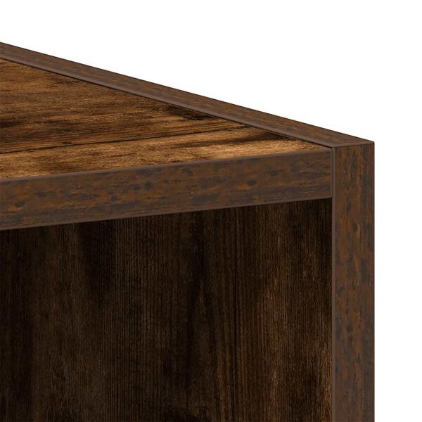 vidaXL κρεμαστό ντουλάπι Riga καπνιστή δρυς 40x29,5x60 cm