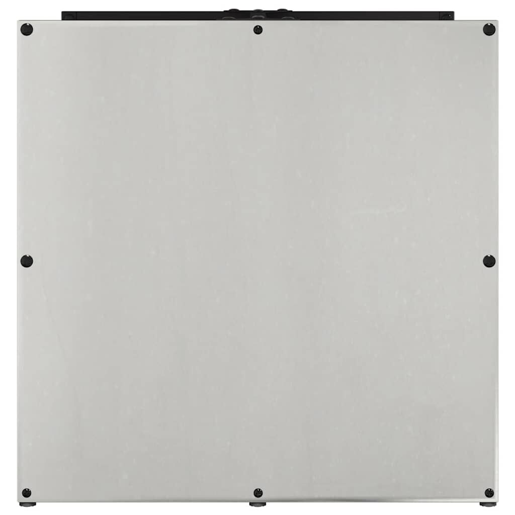 vidaXL Ραφιέρα Καυσόξυλων 40x40x40 εκ. από Ανοξείδωτο ατσάλι