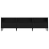 vidaXL Έπιπλο Τηλεόρασης Μαύρο 150x30x44,5 εκ. Επεξεργασμένο Ξύλο