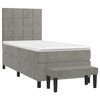 vidaXL &Kappa;&rho;&epsilon;&beta;ά&tau;&iota; Boxspring &mu;&epsilon; &Sigma;&tau;&rho;ώ&mu;&alpha; &Alpha;&nu;&omicron;&iota;&chi;&tau;ό &Gamma;&kappa;&rho;&iota; 80x200 &epsilon;&kappa;. &Beta;&epsilon;&lambda;&omicron;ύ&delta;&iota;&nu;&omicron;