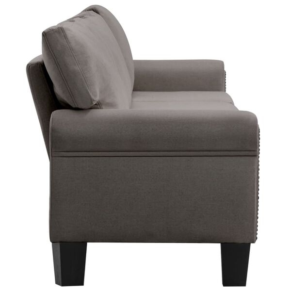 vidaXL &Kappa;&alpha;&nu;&alpha;&pi;έ&sigmaf; &Pi;&epsilon;&nu;&tau;&alpha;&theta;έ&sigma;&iota;&omicron;&sigmaf; &Chi;&rho;ώ&mu;&alpha; Taupe &Upsilon;&phi;&alpha;&sigma;&mu;ά&tau;&iota;&nu;&omicron;&sigmaf;