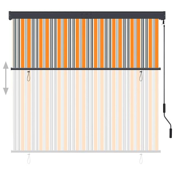 vidaXL &Sigma;&tau;ό&rho;&iota; &Sigma;&kappa;ί&alpha;&sigma;&eta;&sigmaf; &Rho;ό&lambda;&epsilon;&rho; &Epsilon;&xi;&omega;&tau;&epsilon;&rho;&iota;&kappa;&omicron;ύ &Chi;ώ&rho;&omicron;&upsilon; &Kappa;ί&tau;&rho;&iota;&nu;&omicron;/&Mu;&pi;&lambda;&epsilon; 160 x 250 &epsilon;&kappa;.