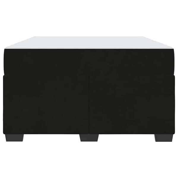 vidaXL Σκελετός κρεβατιού με στρώμα Μαύρο 120 x 190 cm Βελούδο