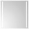 vidaXL &Kappa;&alpha;&theta;&rho;έ&phi;&tau;&eta;&sigmaf; &mu;&pi;ά&nu;&iota;&omicron;&upsilon; LED &Delta;&iota;&alpha;&phi;&alpha;&nu;έ&sigmaf; 40 x 40 cm &sigma;&kappa;&lambda;&eta;&rho;&upsilon;&mu;έ&nu;&omicron; &gamma;&upsilon;&alpha;&lambda;ί