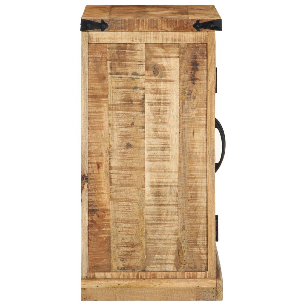 vidaXL Μπουφές 55x35x70 cm Μασίφ Ξύλο Ακατέργαστο Μάνγκο