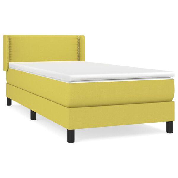 vidaXL &Kappa;&rho;&epsilon;&beta;ά&tau;&iota; Boxspring &mu;&epsilon; &Sigma;&tau;&rho;ώ&mu;&alpha; &Pi;&rho;ά&sigma;&iota;&nu;&omicron; 80 x 200 &epsilon;&kappa;. &Upsilon;&phi;&alpha;&sigma;&mu;ά&tau;&iota;&nu;&omicron;