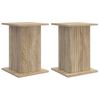 vidaXL &Beta;ά&sigma;&eta; &phi;&upsilon;&tau;ώ&nu; 2 pcs Sonoma &Delta;&rho;&upsilon;&sigmaf; 30,5 x 30 x 43 &epsilon;&kappa;