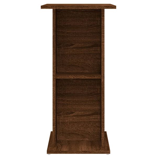 vidaXL Βάση Ενυδρείου Καφέ Δρυς 60,5x36x72,5 εκ. Επεξεργασμένο Ξύλο