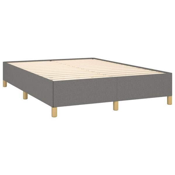 vidaXL &Kappa;&rho;&epsilon;&beta;ά&tau;&iota; Boxspring &mu;&epsilon; &Sigma;&tau;&rho;ώ&mu;&alpha; &Sigma;&kappa;&omicron;ύ&rho;&omicron; &Gamma;&kappa;&rho;&iota; 140x190 &epsilon;&kappa;. &Upsilon;&phi;&alpha;&sigma;&mu;ά&tau;&iota;&nu;&omicron;