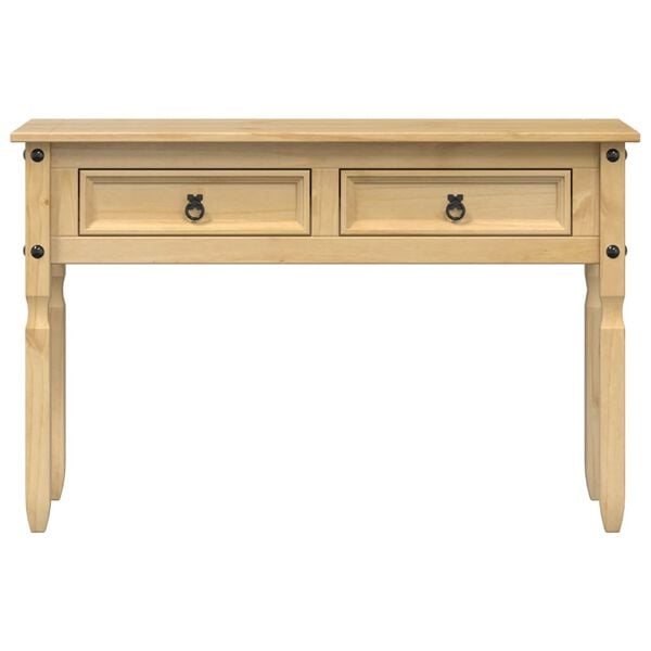 vidaXL Τραπέζι Κονσόλα Corona 115x46x73 εκ. από Μασίφ Ξύλο Πεύκου