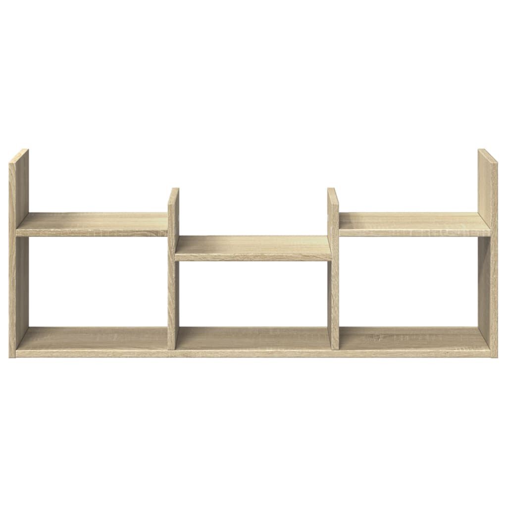 vidaXL Ντουλάπι Τοίχου Sonoma Δρυς 100x18x40εκ. από Επεξεργασμένο Ξύλο