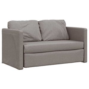 vidaXL &Kappa;&alpha;&nu;&alpha;&pi;έ&sigmaf;-&Kappa;&rho;&epsilon;&beta;ά&tau;&iota; &Delta;&alpha;&pi;έ&delta;&omicron;&upsilon; 2 &sigma;&epsilon; 1 Taupe 112x174x55 &epsilon;&kappa;. Ύ&phi;&alpha;&sigma;&mu;&alpha;
