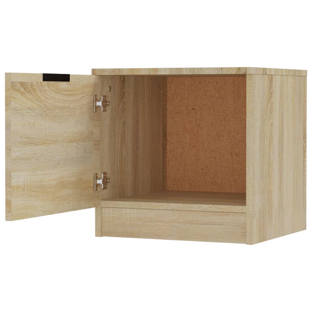 vidaXL Κομοδίνα 2 τεμ. Sonoma Δρυς 40 x 39 x 40 εκ.