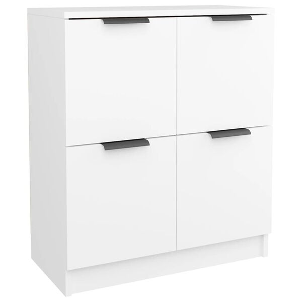 vidaXL Συρταριέρα Λευκή 60 x 30 x 70 εκ. από Επεξεργασμένο Ξύλο