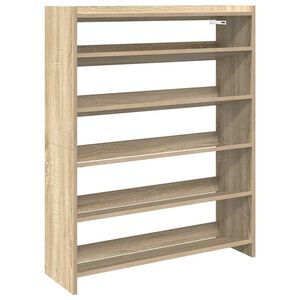 &Rho;ά&phi;&iota; &pi;&alpha;&pi;&omicron;&upsilon;&tau;&sigma;&iota;ώ&nu; vidaXL Sonoma Oak 80x25x100 cm &Kappa;&alpha;&tau;&alpha;&sigma;&kappa;&epsilon;&upsilon;&alpha;&sigma;&mu;έ&nu;&omicron; &xi;ύ&lambda;&omicron;