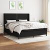 vidaXL &Kappa;&rho;&epsilon;&beta;ά&tau;&iota; Boxspring &mu;&epsilon; &Sigma;&tau;&rho;ώ&mu;&alpha; &Mu;&alpha;ύ&rho;&omicron; 180x200 &epsilon;&kappa;. &Upsilon;&phi;&alpha;&sigma;&mu;ά&tau;&iota;&nu;&omicron;