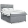 vidaXL &Kappa;&rho;&epsilon;&beta;ά&tau;&iota; Boxspring &mu;&epsilon; &Sigma;&tau;&rho;ώ&mu;&alpha; &Alpha;&nu;. &Pi;&rho;ά&sigma;&iota;&nu;&omicron; 160x200&epsilon;&kappa; &Upsilon;&phi;&alpha;&sigma;&mu;ά&tau;&iota;&nu;&omicron;