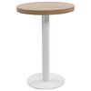 vidaXL &Tau;&rho;&alpha;&pi;έ&zeta;&iota; Bistro &Alpha;&nu;&omicron;&iota;&chi;&tau;ό &Kappa;&alpha;&phi;έ 60 &epsilon;&kappa;. &alpha;&pi;ό MDF