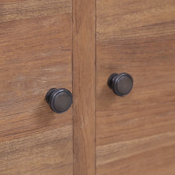 vidaXL Ντουλάπι με Συρτάρια 65 x 30 x 75 εκ. από Μασίφ Ξύλο Teak