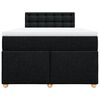 vidaXL &Kappa;&rho;&epsilon;&beta;ά&tau;&iota; Boxspring &mu;&epsilon; &Sigma;&tau;&rho;ώ&mu;&alpha; &Mu;&alpha;ύ&rho;&omicron; 120x200 &epsilon;&kappa;. &Upsilon;&phi;&alpha;&sigma;&mu;ά&tau;&iota;&nu;&omicron;