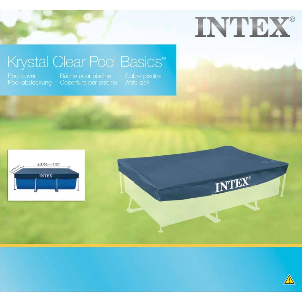 Intex Κάλυμμα Πισίνας Ορθογώνιο 300 x 200 εκ. 28038