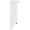 vidaXL Επίτοιχη κρεμάστρα παλτών SANDNES Λευκό 45x12x35 εκ. Πεύκο ξύλο