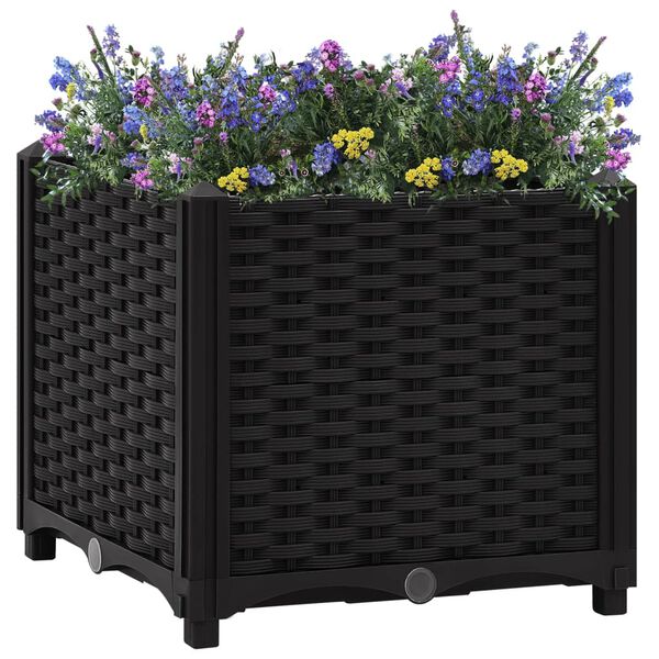 vidaXL Ζαρντινιέρα 40 x 40 x 38 εκ. από Πολυπροπυλένιο