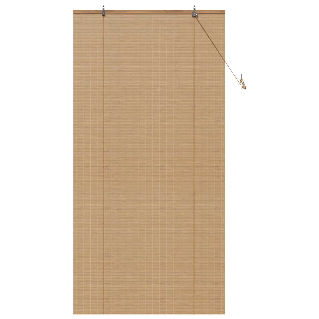 vidaXL Ρολά και Σκίες Παραθύρων Ανοιχτό καφέ 110 x 220 cm Μπαμπού