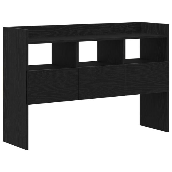 vidaXL Μπουφές Μαύρο Δρυς 105x30x70 εκ. από Επεξεργασμένο Ξύλο