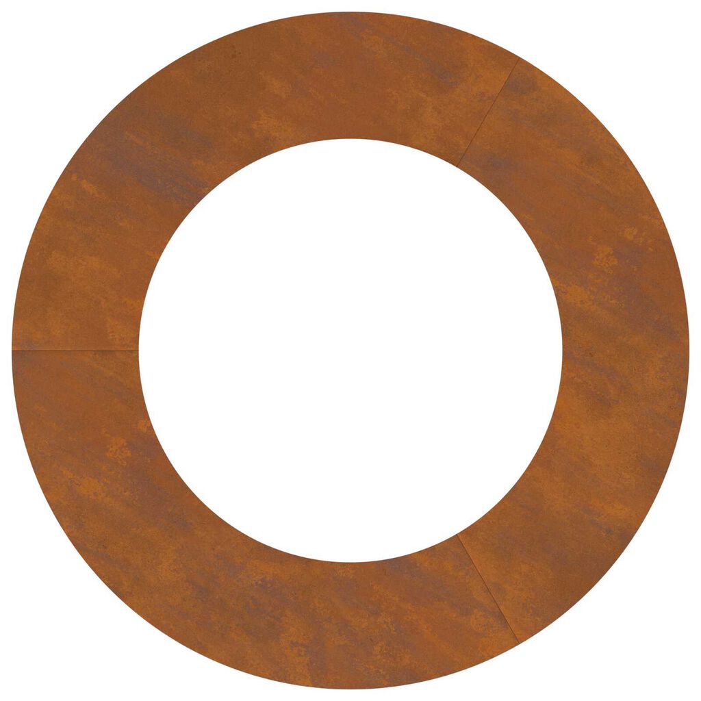 vidaXL Γλάστρα από Ατσάλι Corten Ατσάλι Corten Μεγάλη Διακοσμητικά Ένθετα