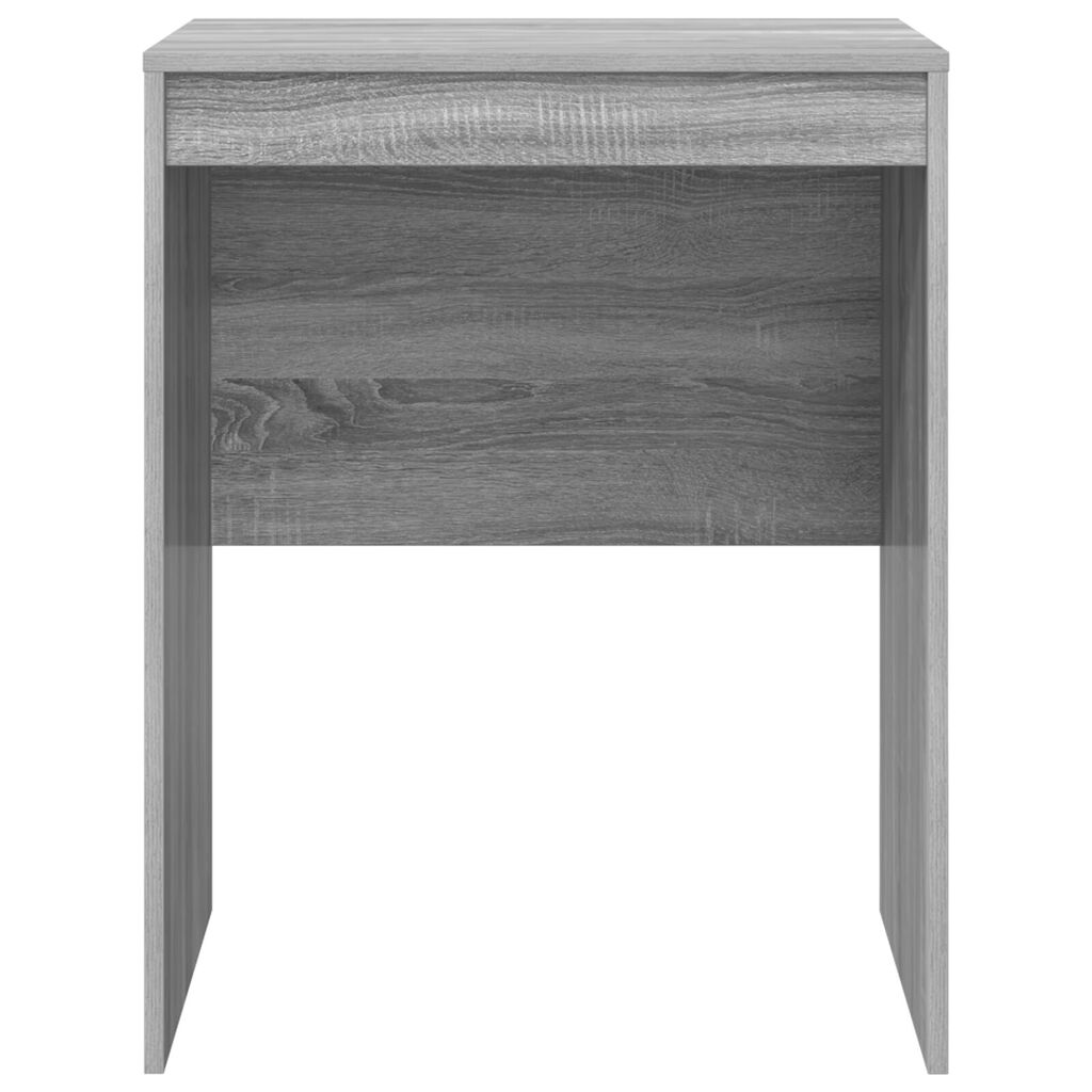 vidaXL Γραφείο γραφής Γκρι sonoma Μοριοσανίδα 60 x 50 x 76 εκ Απλό