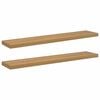 vidaXL &Rho;ά&phi;&iota; &Tau;&omicron;ί&chi;&omicron;&upsilon; 2 &tau;&mu;&chi;. &Kappa;&alpha;&phi;έ 120 x 23,5 x 3,8 cm &Epsilon;&pi;&epsilon;&xi;&epsilon;&rho;&gamma;&alpha;&sigma;&mu;έ&nu;&omicron; &Xi;ύ&lambda;&omicron;