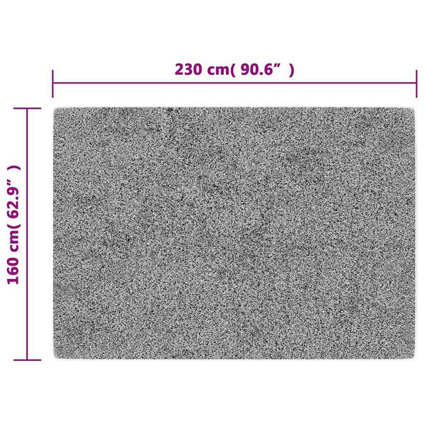 vidaXL Χαλί Πλενόμενο Αντιολισθητικό Μπεζ 160 x 230 εκ.