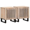 vidaXL &Kappa;&omicron;&mu;&omicron;&delta;ί&nu;&alpha; 2 &tau;&epsilon;&mu;. 40x34x46 &epsilon;&kappa;. &alpha;&pi;ό &Mu;&alpha;&sigma;ί&phi; &Xi;&epsilon;&beta;&alpha;&mu;&mu;έ&nu;&omicron; &Xi;ύ&lambda;&omicron; &Mu;ά&nu;&gamma;&kappa;&omicron;
