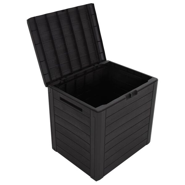 vidaXL Μπαούλο Αποθήκευσης Κήπου Καφέ 58,5x46x55 εκ. απο Πολυπ/λένιο