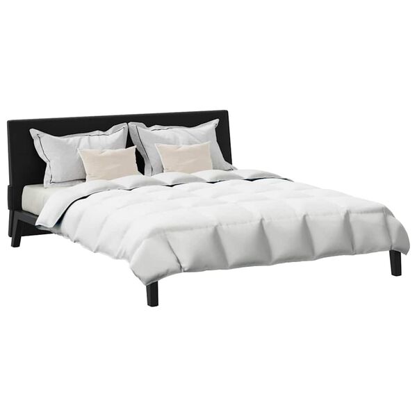 vidaXL Σετ Παπλωμάτων με μαξιλάρι 3 pcs Λευκό Φτέρος