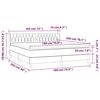 vidaXL &Kappa;&rho;&epsilon;&beta;ά&tau;&iota; Boxspring &mu;&epsilon; &Sigma;&tau;&rho;ώ&mu;&alpha; &Rho;&omicron;&zeta; 180x200 &epsilon;&kappa;. &Beta;&epsilon;&lambda;&omicron;ύ&delta;&iota;&nu;&omicron;
